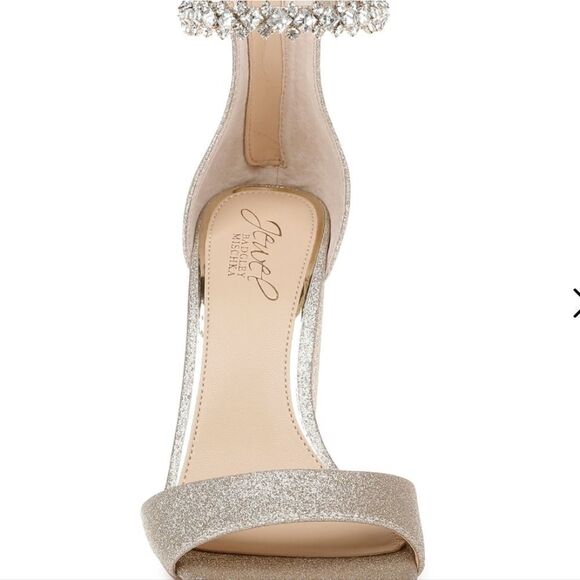 Jewel Badgley Mishka Louise Peep-Toe Block Heel SIZE 6 New - Picture 4 of 14